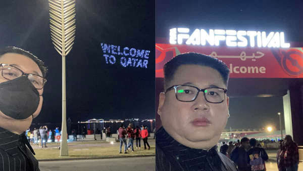 'Kim Jong-un' is in Qatar before the final FIFA World Cup match. Read that again