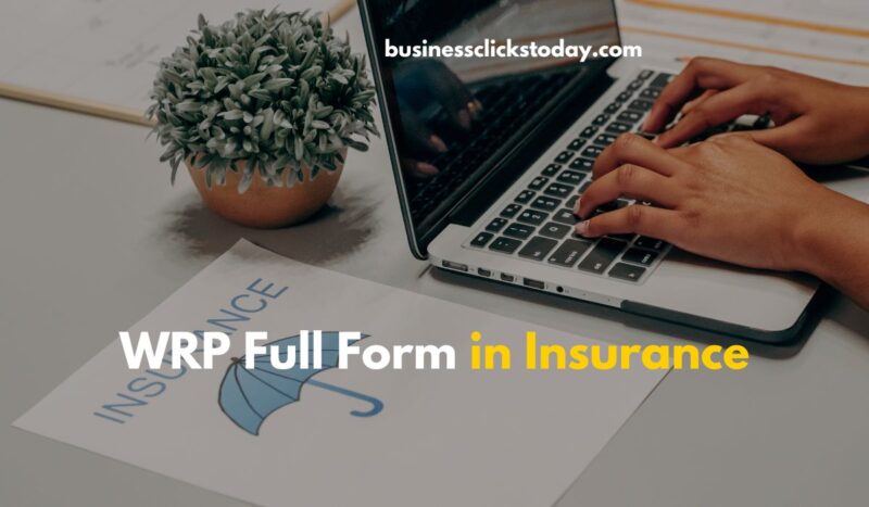 WRP Full Form in Insurance